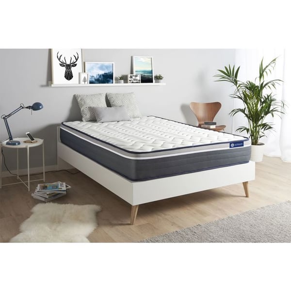 Actisom - Madrass ACTIMEMO Plus 140 x 200 cm – 26 cm tjocklek – 7 zoner, extra fast