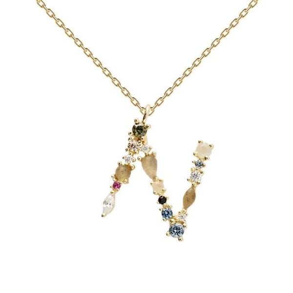 Collier Kvinna - Pdpaola - CO01-109-U - Silverfärgad - Kollektion Vår/Sommar