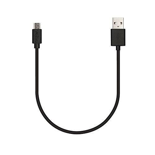 USB-kabel - VEHO - VCL-001-M-20CM - 0,2 m - USB A Hane - Micro-USB B Hane - Svart