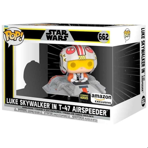 Figurine Funko POP Rides Star Wars Luke Skywalker i T-47 Airspeeder