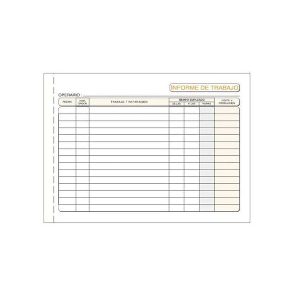 Faktura block - BigBuy Office - 15x10,5 cm - 10 enheter - Försäljningsformulär - Faktureringsformulär