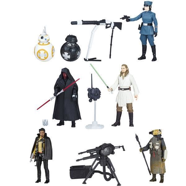 Figurer - HASBRO - Star Wars - Paket med 2 - 10 cm - Kompatibel med Forcelink 2.0