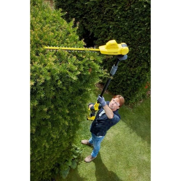 Langaton teleskooppihäkkurikeräin + 4Ah akku + laturi - Stanley Fatmax - SFMCPH845M1-QW - 18V - Terä 45cm - Jopa 3,4m