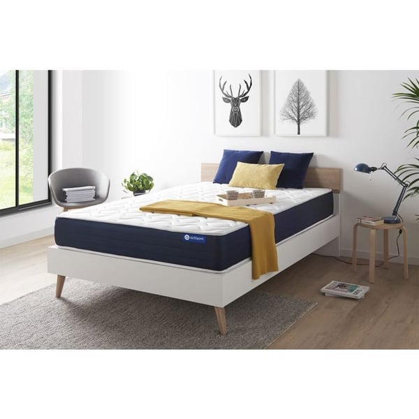 Madrass - ACTISOM - Actilatex Sleep - 135x190 cm - Latex - Minnesskum - 22 cm tjocklek