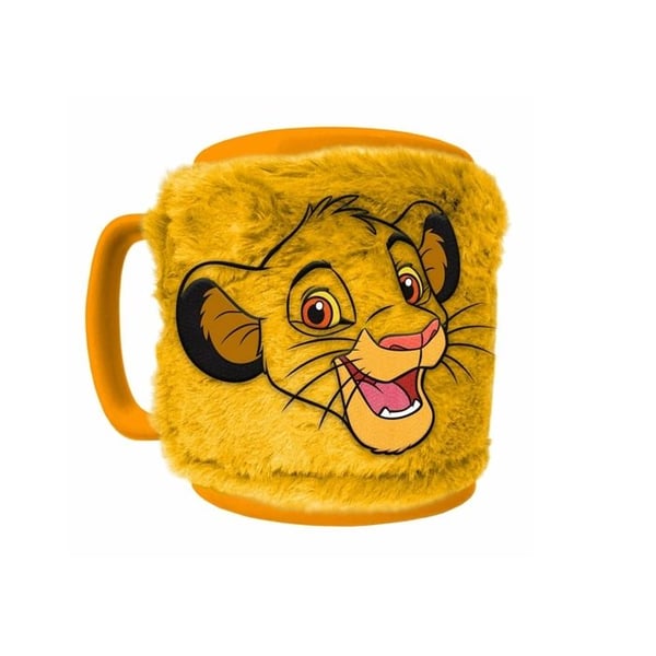 Mugg - PYRAMID - Le Roi Lion Fuzzy Simba - Keramik - Gul - Diskmaskin säker