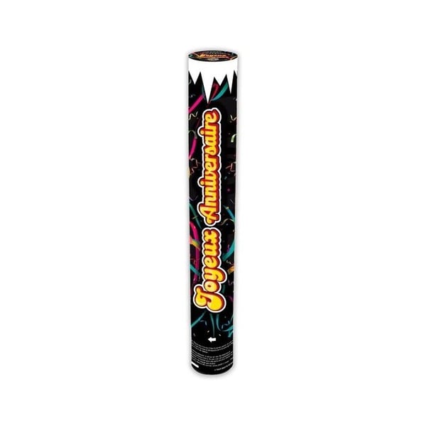 Grattis på födelsedagen konfetti och band launcher