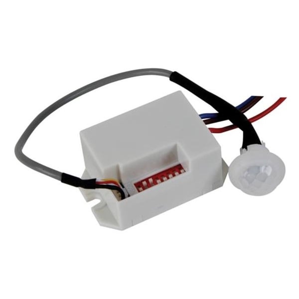 Rörelsedetektor - MINI - Inbyggd - 12 VDC - Infraröd - 8 m, 100°