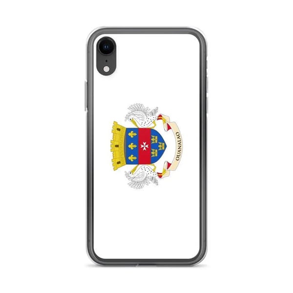 Telefonfodral - PIXELFORMA - Flagga för Saint-Barthélemy - Kompatibel med iPhone XR - Mjuk - Stötsäker