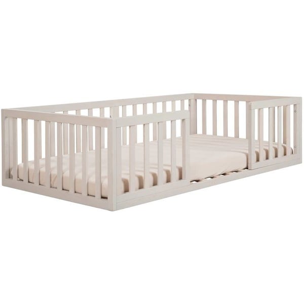 Lit Montessori på golvet 70 x 140 cm - ROBA - Golvsäng - Stone Washed / Écru