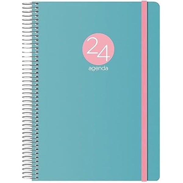 Dohe Memphis Agenda – Årlig dagsplanerare per sida – lördag och söndag på samma sida – Mått 15 x 21 cm – 336 sidor – Dohe Memphis Agenda – Årlig dagsplanerare per sida – lördag och söndag på samma sida – Mått 15 x 21 cm – 336 sidor –