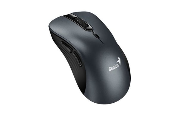 Musmatta Genius Ergonomisk Trådlös Tyst 8100s Grå