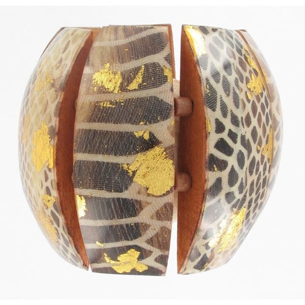 Fanny Fouks - Guldpytonarmband