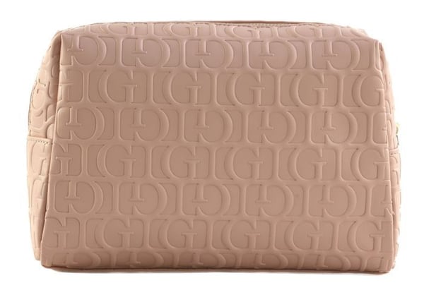 GUESS Toilettaske i rosa til kvinder - Television Large Top Zip Kosmetikpose Orchid 298792