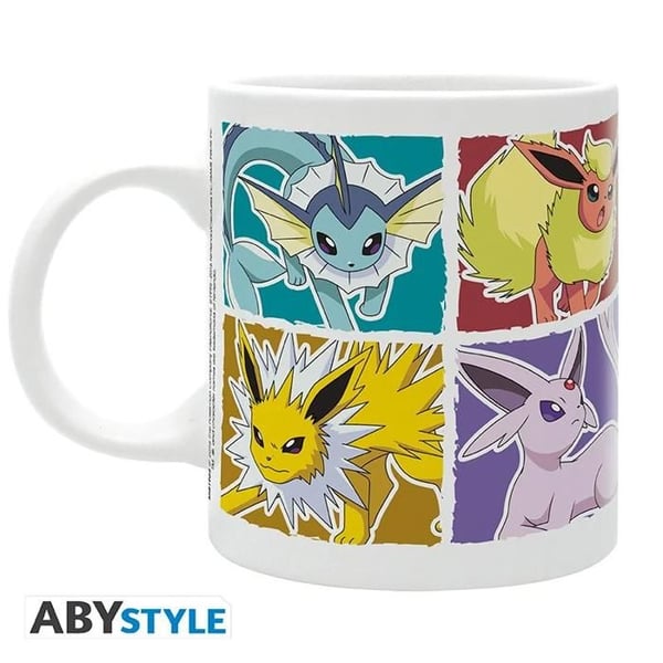 Mugg - Pokemon - Evolutions - Vit - Cylindrisk - Tål maskindisk