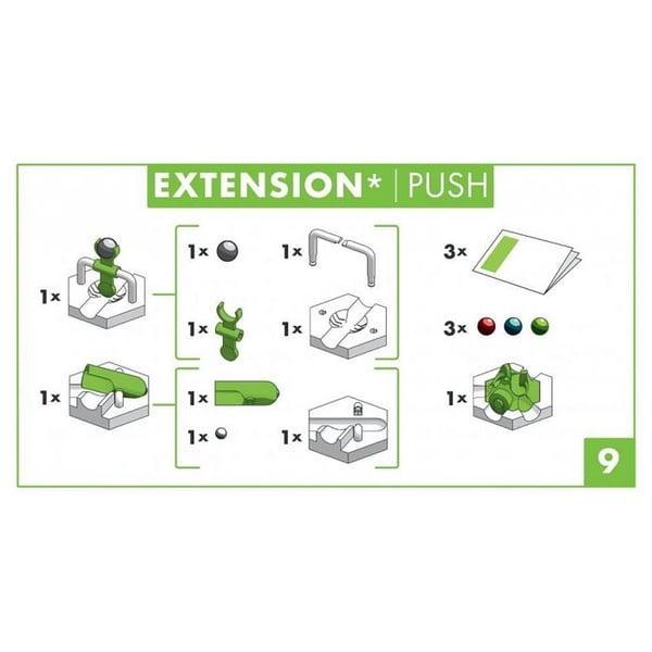 Ravensburger Gravitrax Extension Push magnetiskt byggset