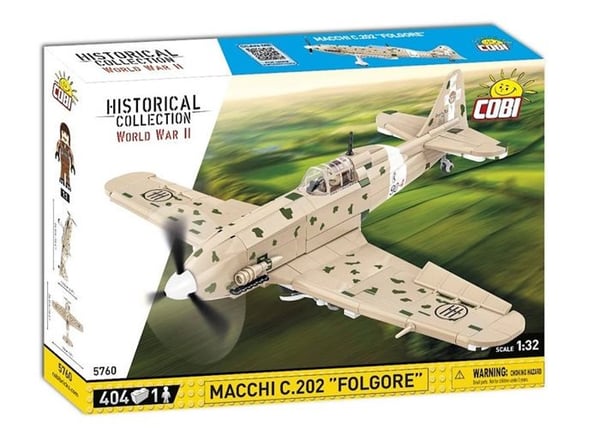 Maquette - COBI - Macchi C.202 'Folgore' - 576 delar - Plast - Att montera själv