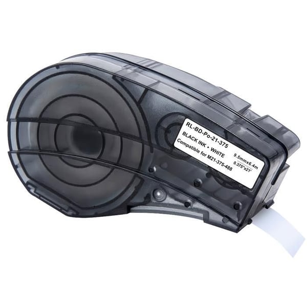 Etikettband - Phonillico® - M21-375-488 - Vinyl - 9,5mm - 6,4m