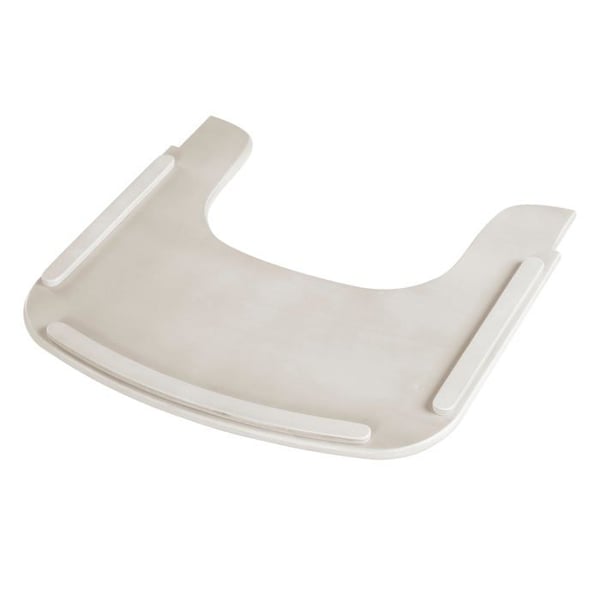 Högstolsbricka - ROBA Sit Up Flex - Matbricka med kant - Tål 20 kg - Tvättad gråbeige