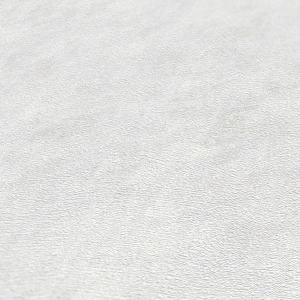 A.S. Creation Terra 389221 Non-woven tapet ensfärgad 10.05 x 0.53 m Vit