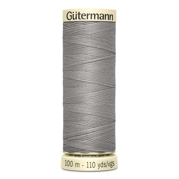 Fil 100% polyester Gutermann 1 Spole - Att 495 - nimbus
