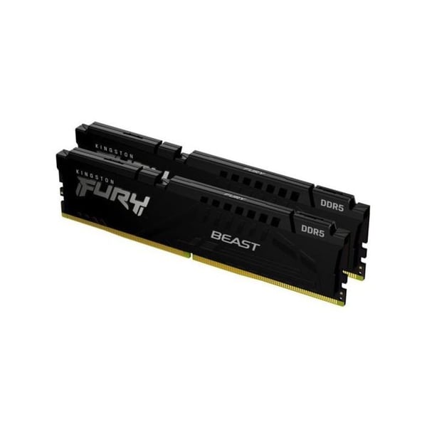 Kingston 64GB DDR5 5200MT/s FURY Beast Black Muisti, Paketti 2x32GB
