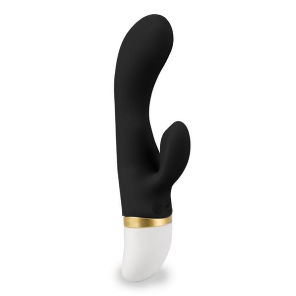 Batteridriven kanin vibrator Lovely - Svart