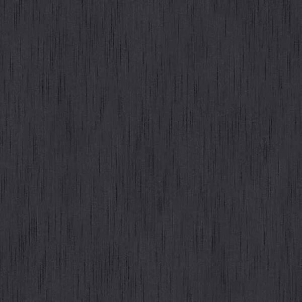 A.S. Creation Metallisk Silke 309072 non-woven tapet enfärgad 0.53 m x 10.05 m svart