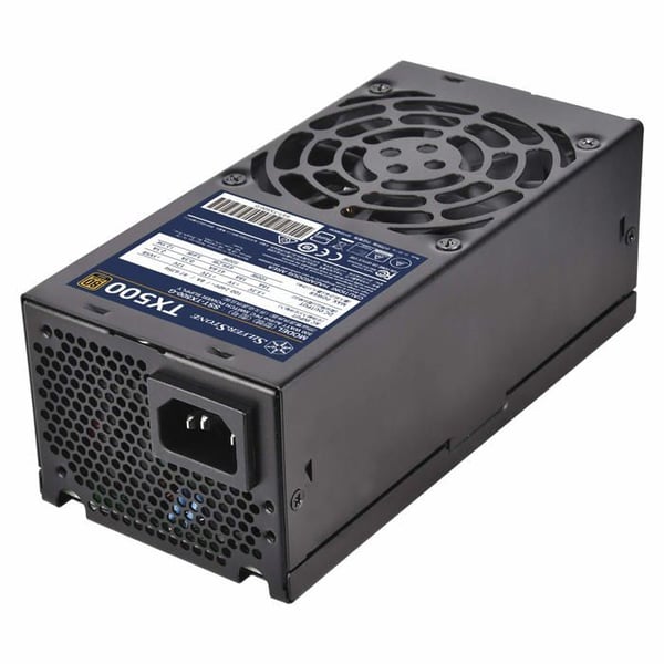 "Alimentationsenhet PC - SILVERSTONE - SST-TX500-G - 500W - 80 PLUS Gold - TFX-standard"