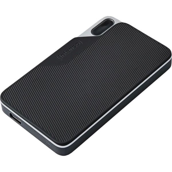 SSD Extern - Intenso - TX100 - 2 To - USB 3.2 Gen 1x1 - 500 Mo/s - Svart