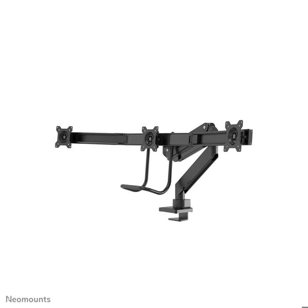 Bordstöd - NEWSTAR - NM-D775DX3 - 3 LCD-skärmar - Svart - Justerbar upp till 60 cm