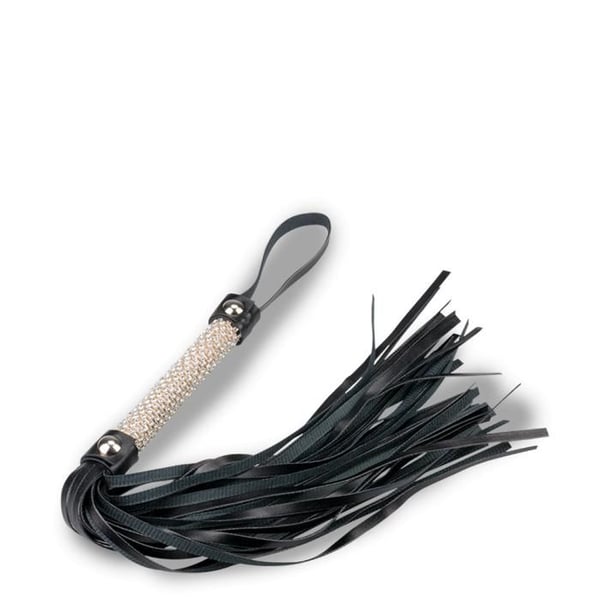 Liten martinet med strass - Silver