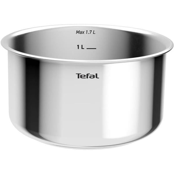 Køkkengrej - TEFAL - Ingenio L881S604 - 6 dele - Rustfrit stål - Aftageligt håndtag