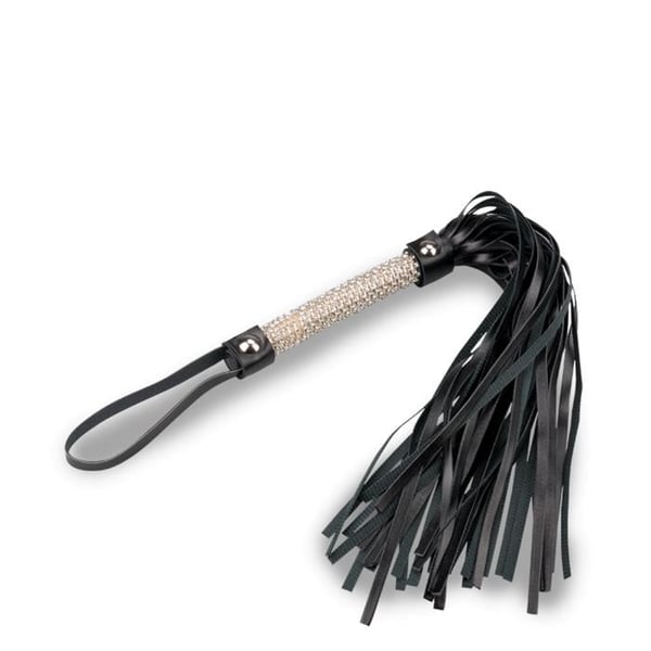 Liten martinet med strass - Silver