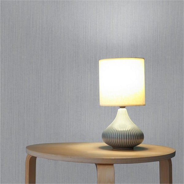 Enfärgat Tapet M1-No.2044 Non-woven Tapet Vit Enfärgad Tapet