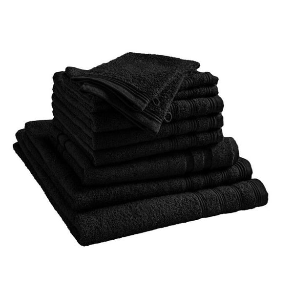 Komplettset 10 delar "Spa" badrum / 400 gr/m² - "Spa" Tryffel