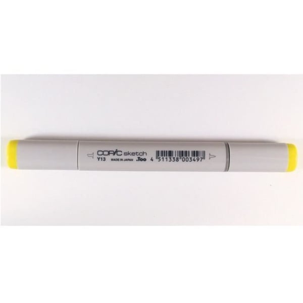Markör - COPIC - Copic Sketch - Gul Y13 - Penselspets - Oföränderlig