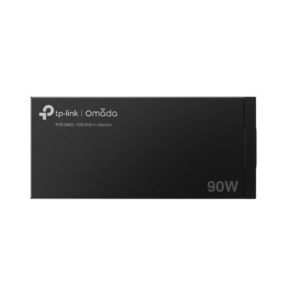Injectoradapter - TP-LINK - Omada POE380S - 10 Gigabit Ethernet - 2 portar - Svart