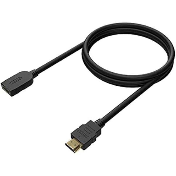 AISENS KABEL ALARGADOR HDMI A120-0547 HDMI MACHO HDMI HEMBRA 5M NEGRO