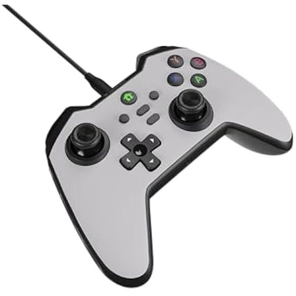 GENESIS Mangan 300 Black, White USB Gamepad Android, Nintendo S