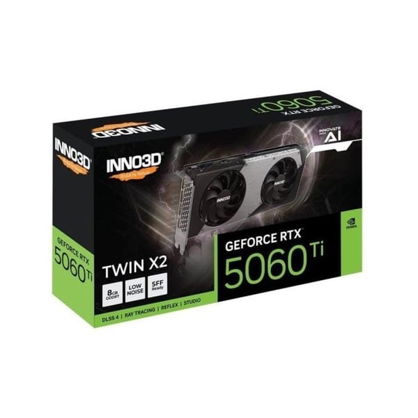 INNO3D GeForce RTX 5060 Ti TWIN X2 8GB GDDR7 Reflex 2 RTX AI DLSS4