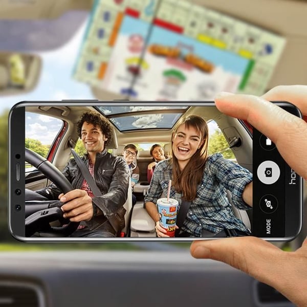 Främre kamera - HONOR - 9 Lite - Frontbyte - Svart - 100 % Ny