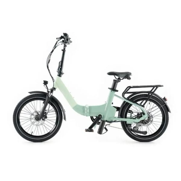 JOBOBIKE Ace Pro Elcykel Fällbar – Låg Ingång – 20 Tum – Motor 250W – 7 Växlar – Räckvidd 50 km – Grön