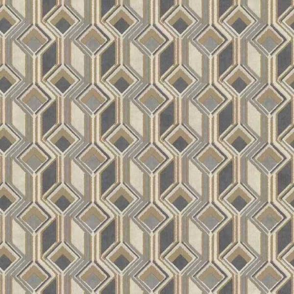 non-woven wallpaper 746532 graphic wallpaper 53 x 1005 cm Rasch Indian Style black blue