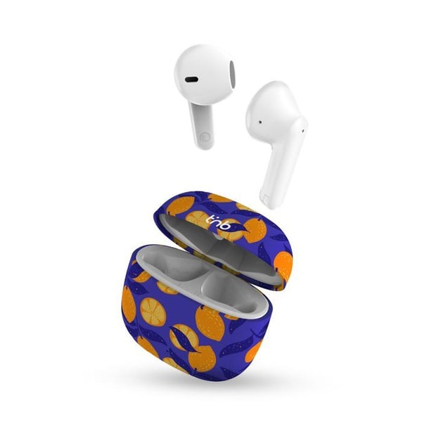 Bluetooth-hörlurar - T'NB - Modell Citron - 15h Batteritid - Touchkontroll - Semi in-ear
