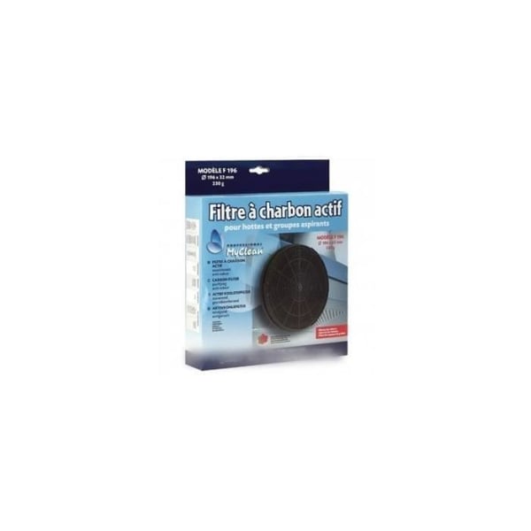 FAC 529 KOLFILTER F196 (Ø196MMX32MM) för ARISTON huv 8165759 - * HE90RF H8953 (DE DIETRIC - BVMParts FAC 529 KOLFILTER F196 (Ø196MMX32MM) för ARISTON huv 8165759 - * HE90RF H8953 (DE DIETRIC - BVMParts