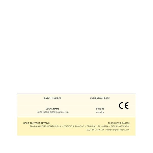 LAICA PS1068 elektronisk våg - Vit - Kapacitet 150 kg - Gradering 100 g