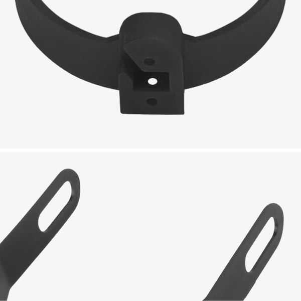 Stänkskyddsförstärkning för Xiaomi M365 och Pro Scooter i svart nylon