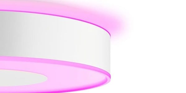 Plafonnier - Philips Hue - Infuse Medium - Vit - LED - Inomhus - Modern