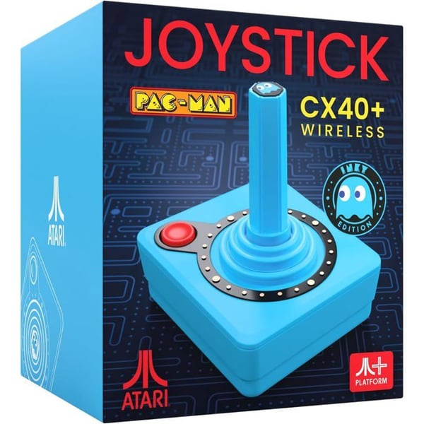 Pac-Man CX-40+ trådlös joysticks - Blå Inky Pac-Man CX-40+ trådlös joysticks - Blå Inky