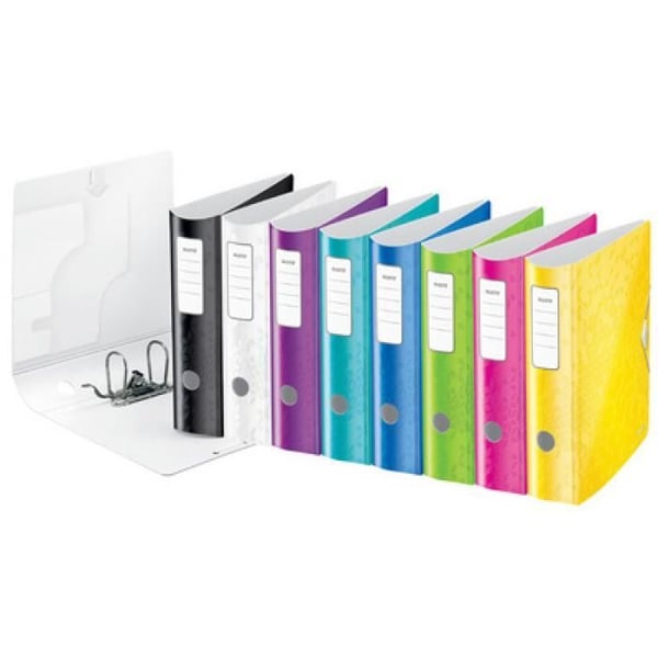 LEITZ Active WOW fil, 180 grader, 80 mm, gul 0,000000 Svart